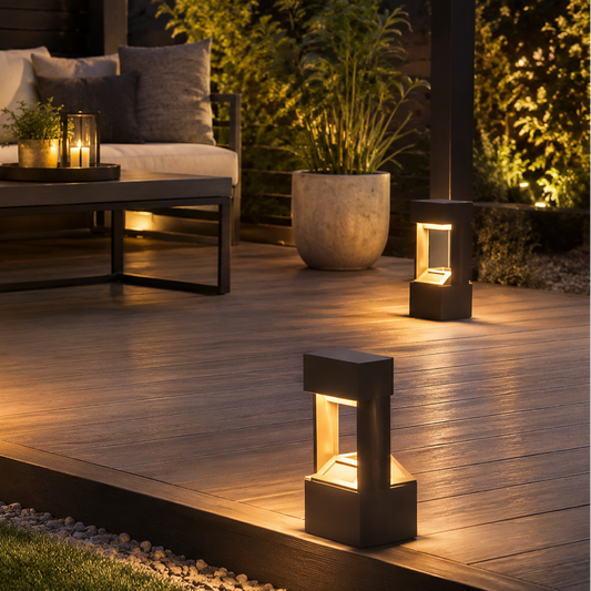 Modern Waterproof Solar/Electric Pathway Light