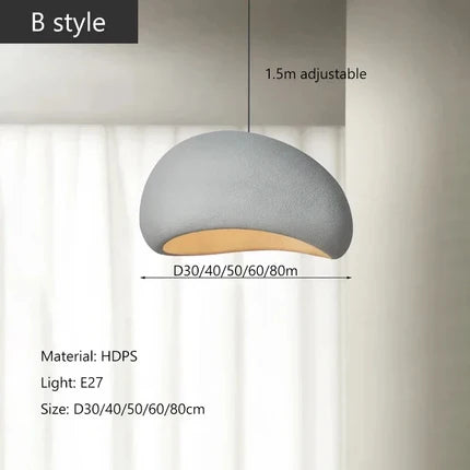 Modern Pendant Light – Unique Sculptural Ceiling Light for Kitchen, Dining Room & Living Room | Aesthetic Indoor Lighting