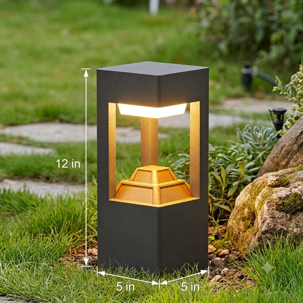 Modern Waterproof Solar/Electric Pathway Light