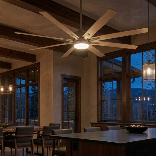 Farmhouse Modern 62" Smart Ceiling Fan