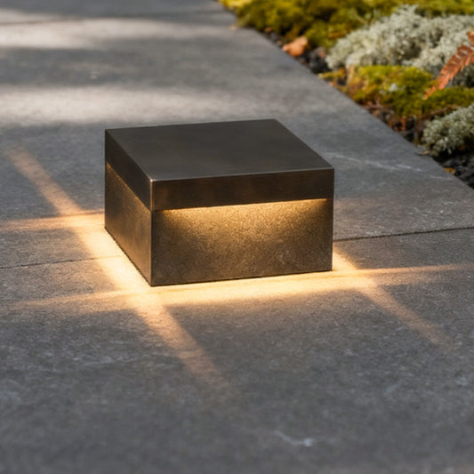 Square Outdoor Post Light, Modern Waterproof LED Fence and Pillar Light