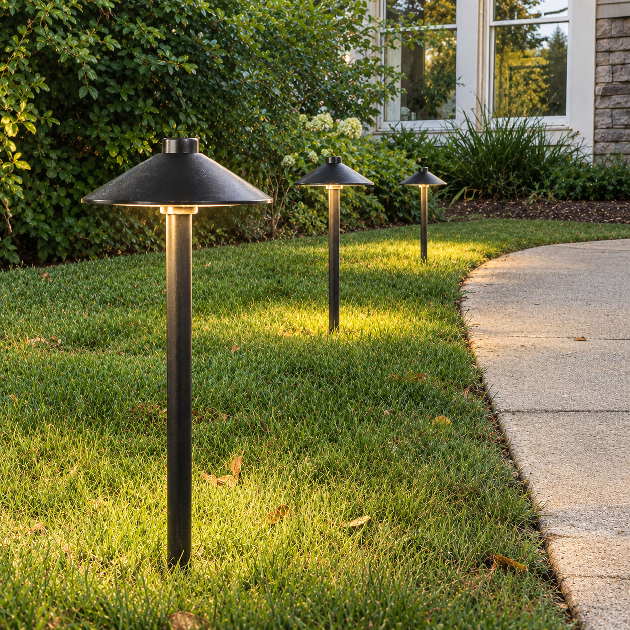 Modern Waterproof Outdoor LED Pathway Lights –  Light for Walkways, Yards & Landscape Lighting