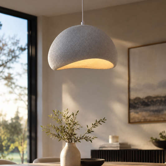 Modern Pendant Light – Unique Sculptural Ceiling Light for Kitchen, Dining Room & Living Room | Aesthetic Indoor Lighting
