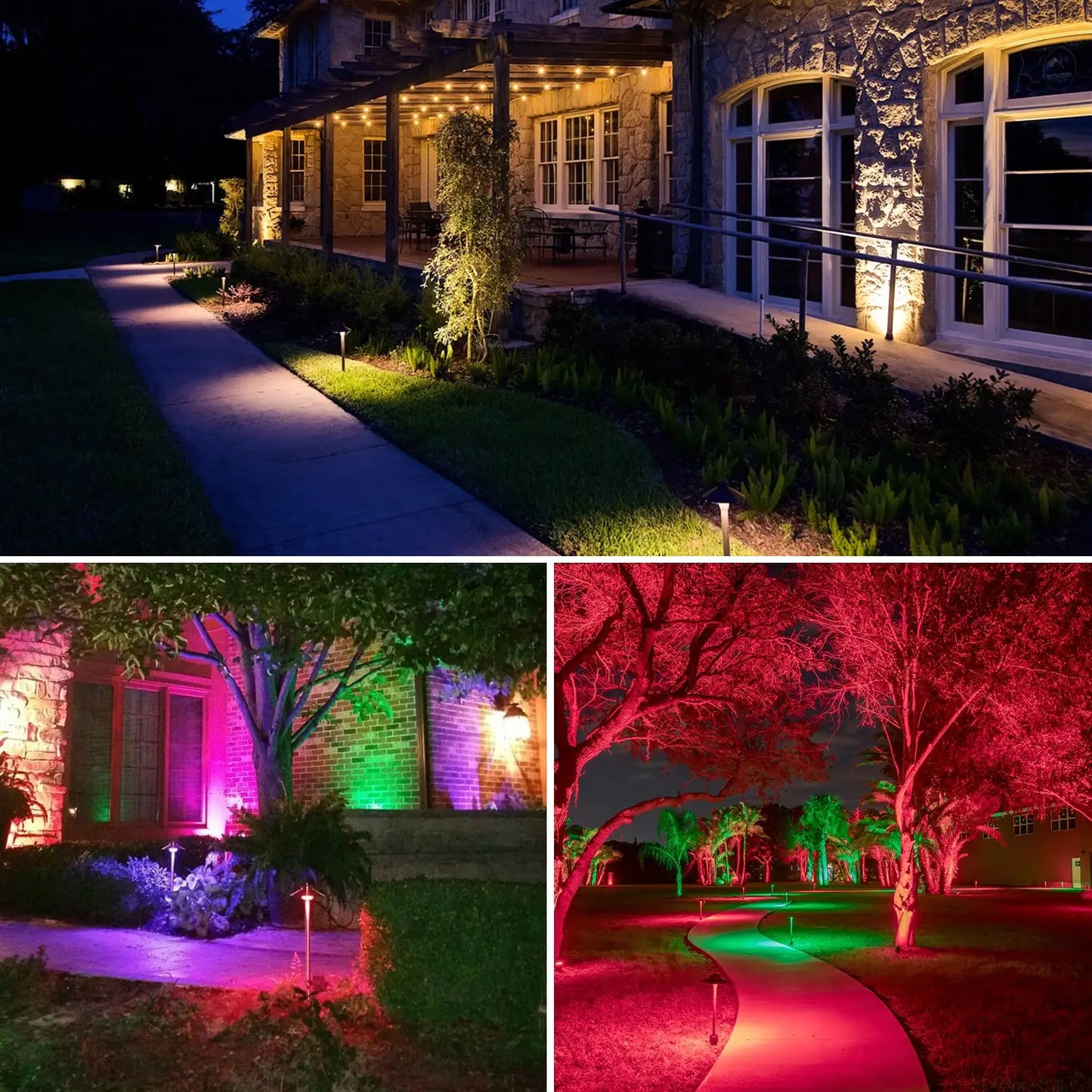 Modern Waterproof Outdoor LED Pathway Lights –  Light for Walkways, Yards & Landscape Lighting