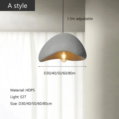 Modern Pendant Light – Unique Sculptural Ceiling Light for Kitchen, Dining Room & Living Room | Aesthetic Indoor Lighting