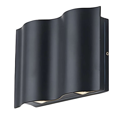 Modern Outdoor Wall Sconce, Up and Down LED Exterior Wall Light, Waterproof Aluminum