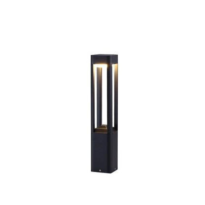 LED Bollard Pathway Light, Modern Waterproof Outdoor Landscape Lighting for Walkways and Garden