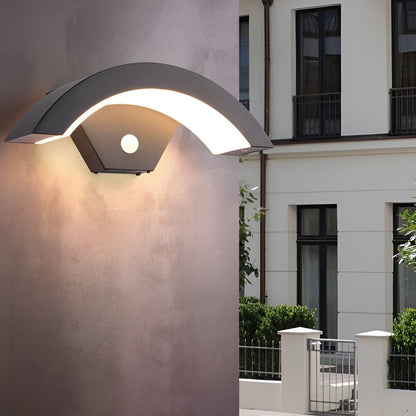 Outdoor LED Wall Sconce, Modern Waterproof Porch Light with Downward Lighting