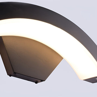 Outdoor LED Wall Sconce, Modern Waterproof Porch Light with Downward Lighting