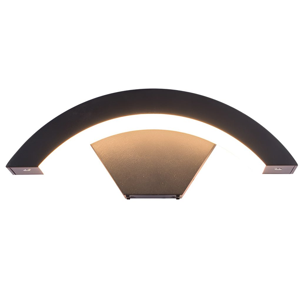 Outdoor LED Wall Sconce, Modern Waterproof Porch Light with Downward Lighting