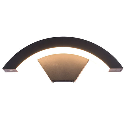 Outdoor LED Wall Sconce, Modern Waterproof Porch Light with Downward Lighting