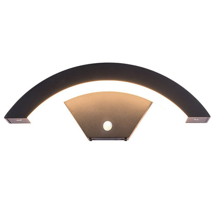 Outdoor LED Wall Sconce, Modern Waterproof Porch Light with Downward Lighting
