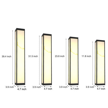 Modern LED Outdoor Wall Sconce – Waterproof Metal Light