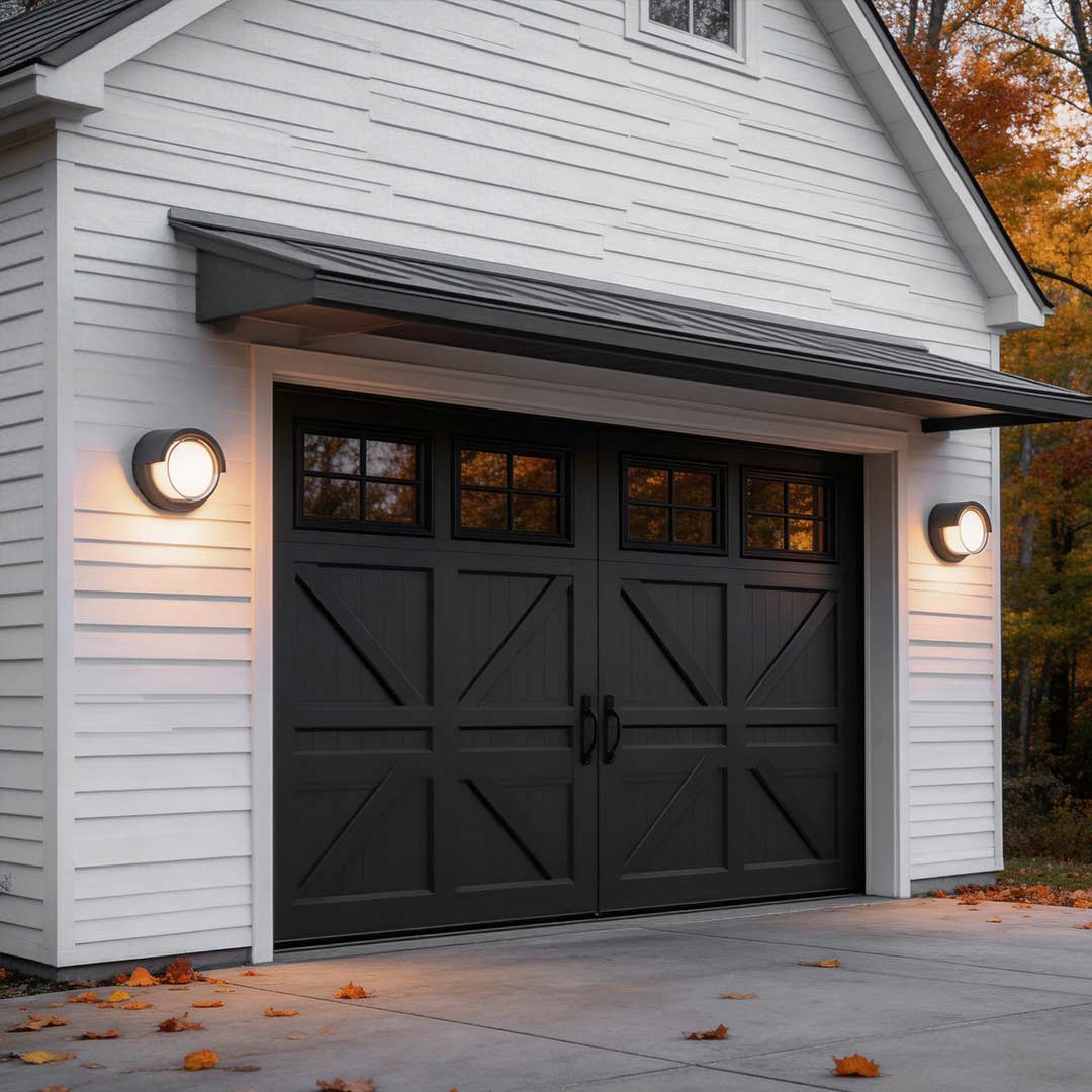 Modern Geometric Outdoor Wall Sconce – Waterproof Light