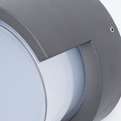 Modern Geometric Outdoor Wall Sconce – Waterproof Light
