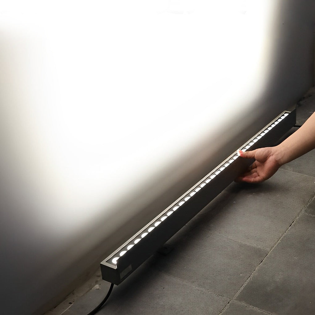 Linear LED Wall Washer Light, Outdoor Up and Down Landscape Lighting for Exterior Walls