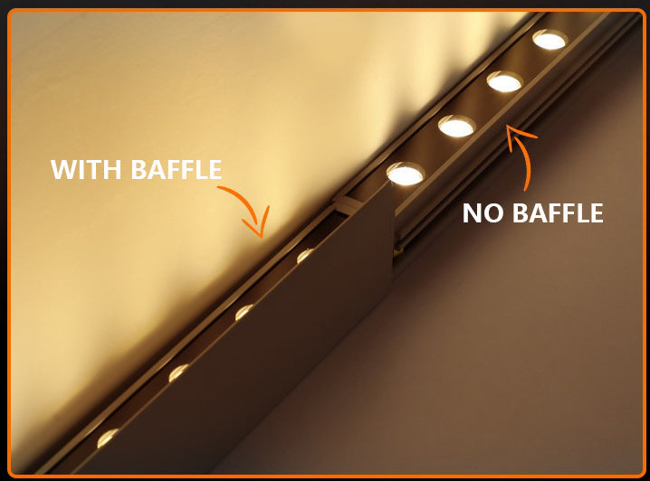 Linear LED Wall Washer Light, Outdoor Up and Down Landscape Lighting for Exterior Walls