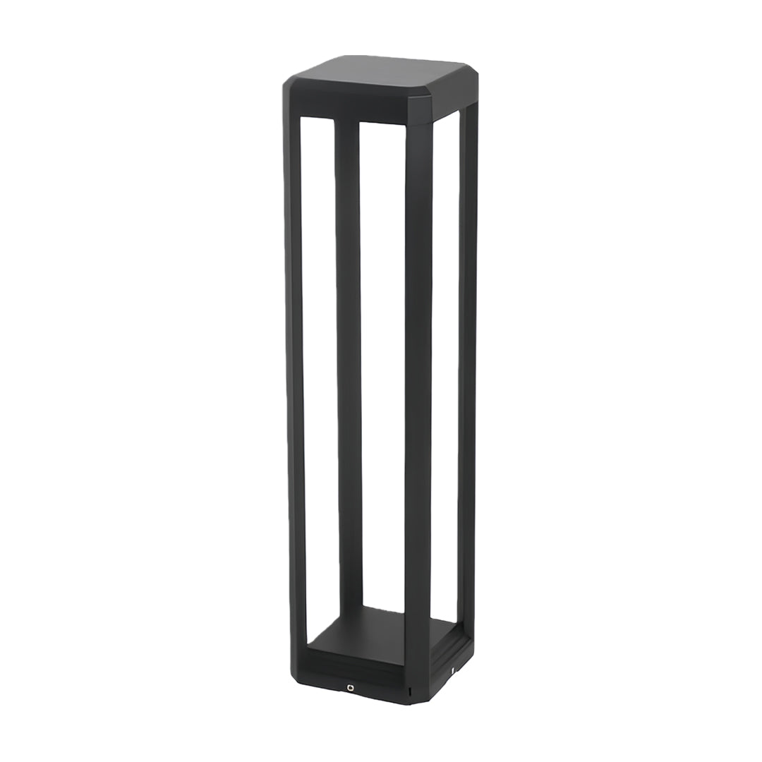 Black Aluminum Solar Pathway Lights – Outdoor Landscape Lighting
