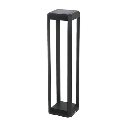 Black Aluminum Solar Pathway Lights – Outdoor Landscape Lighting