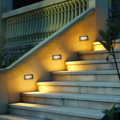 Recessed LED Outdoor Step Lights – Stair and Deck Lighting