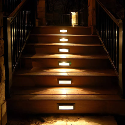 Recessed LED Outdoor Step Lights – Stair and Deck Lighting