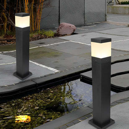 Modern LED Bollard Light – Outdoor Pathway Lighting