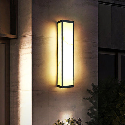 Modern LED Outdoor Wall Sconce – Waterproof Metal Light