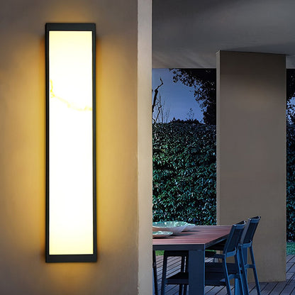 Modern LED Outdoor Wall Sconce – Waterproof Metal Light