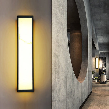 Modern LED Outdoor Wall Sconce – Waterproof Metal Light