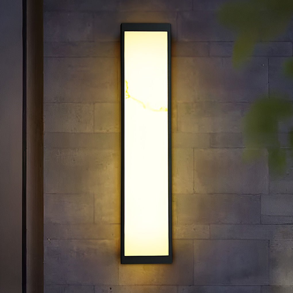 Modern LED Outdoor Wall Sconce – Waterproof Metal Light
