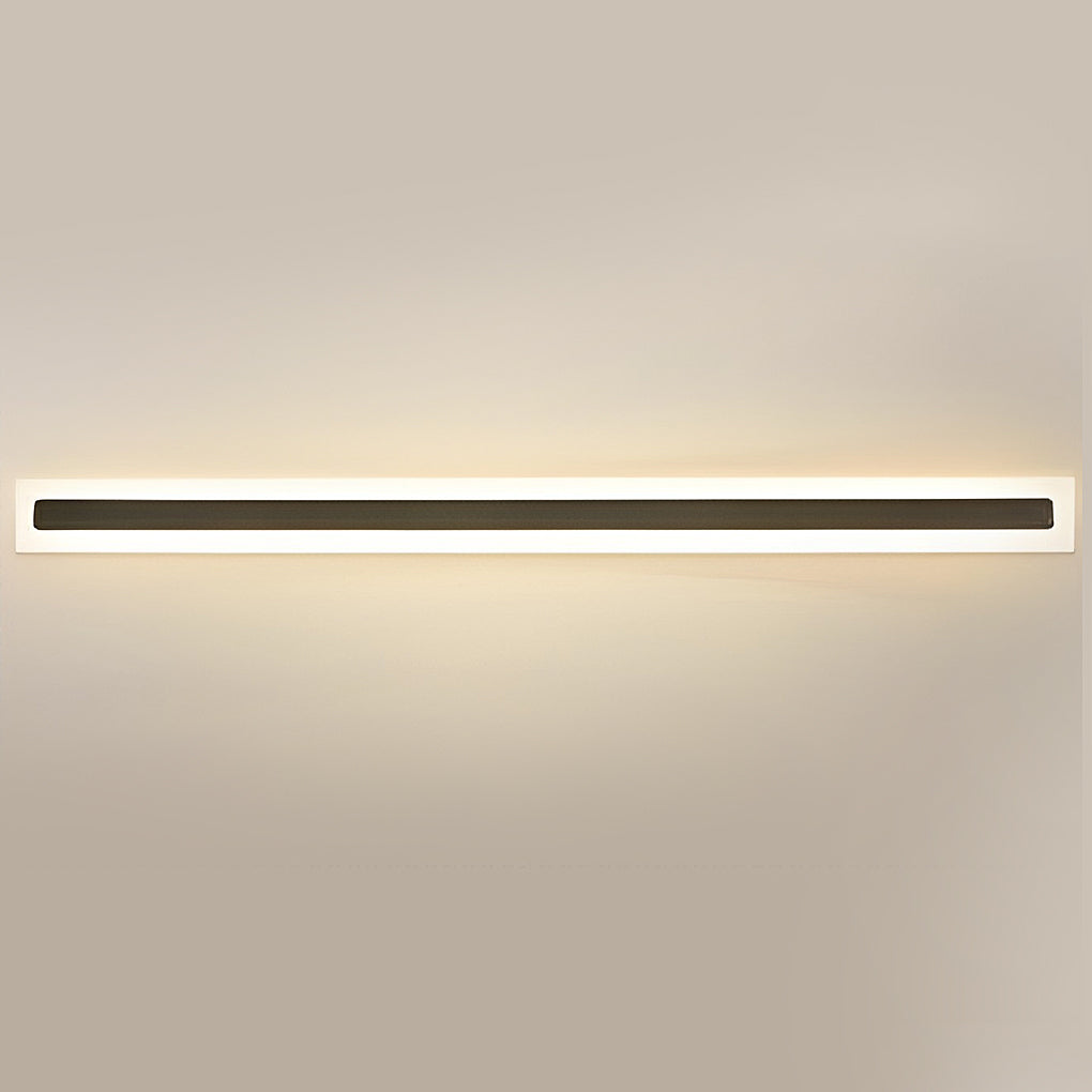 Linear Outdoor Wall Sconce – Modern Acrylic LED Light