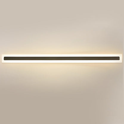 Linear Outdoor Wall Sconce – Modern Acrylic LED Light
