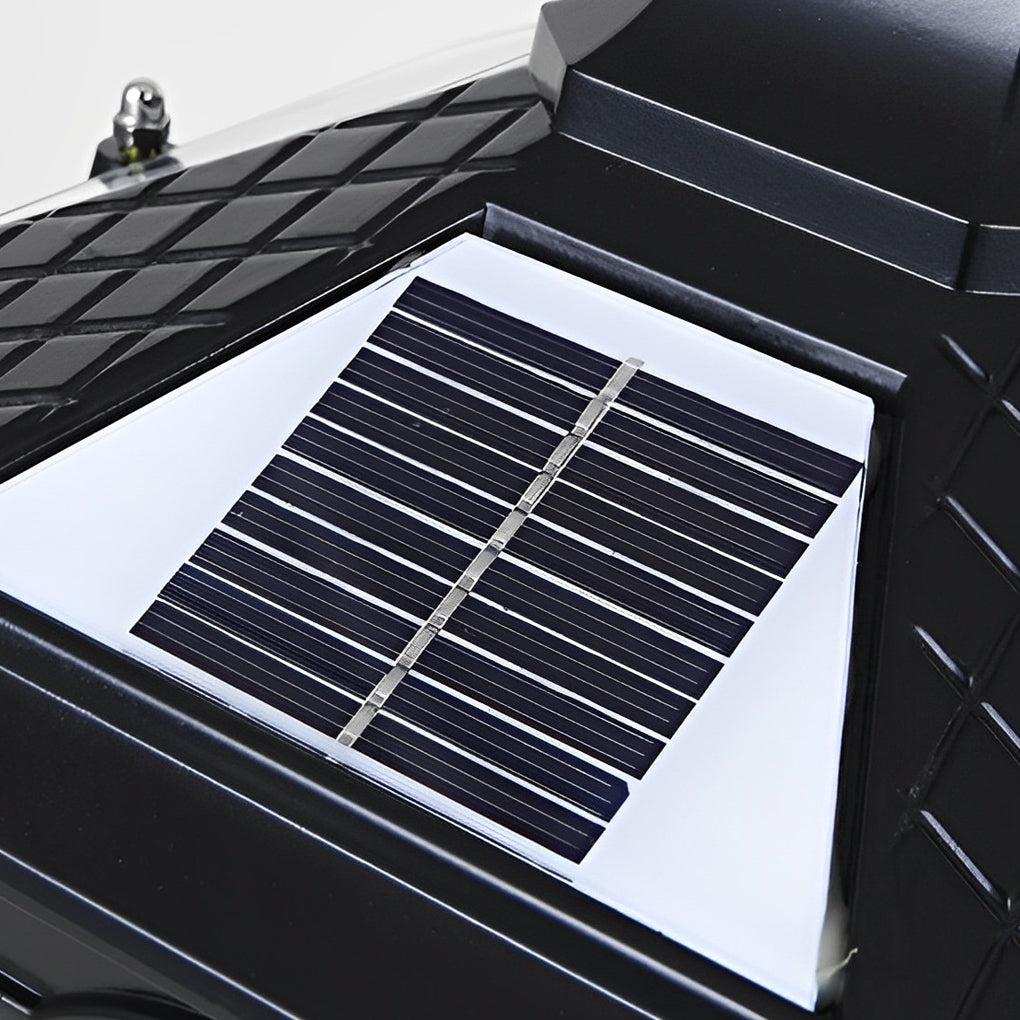 Solar Post Cap Light, Traditional Outdoor LED Pillar Light for Fence, Deck and Patio
