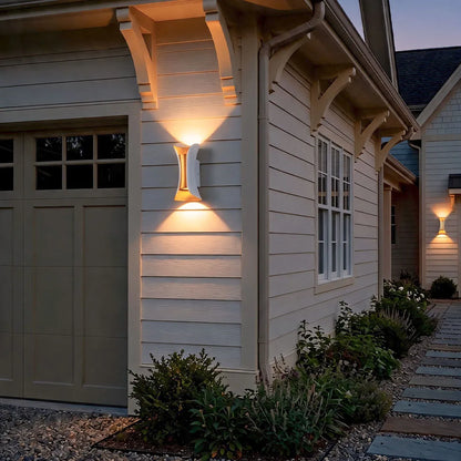 Modern Outdoor LED Wall Sconce, Waterproof Up and Down Light