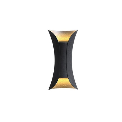 Modern Outdoor LED Wall Sconce, Waterproof Up and Down Light