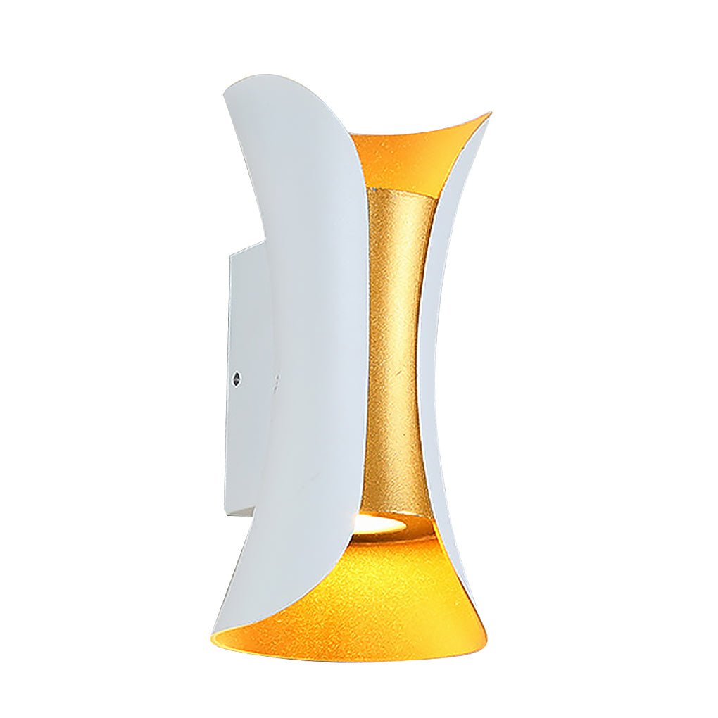 Modern Outdoor LED Wall Sconce, Waterproof Up and Down Light