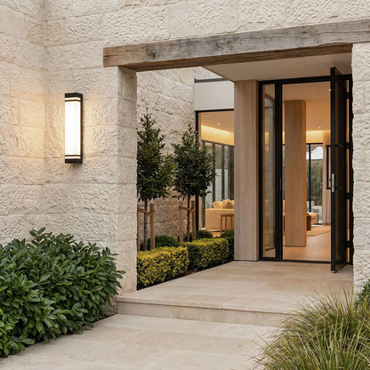 Vertical Wall Lighting Rectangular Modern Waterproof LED Light