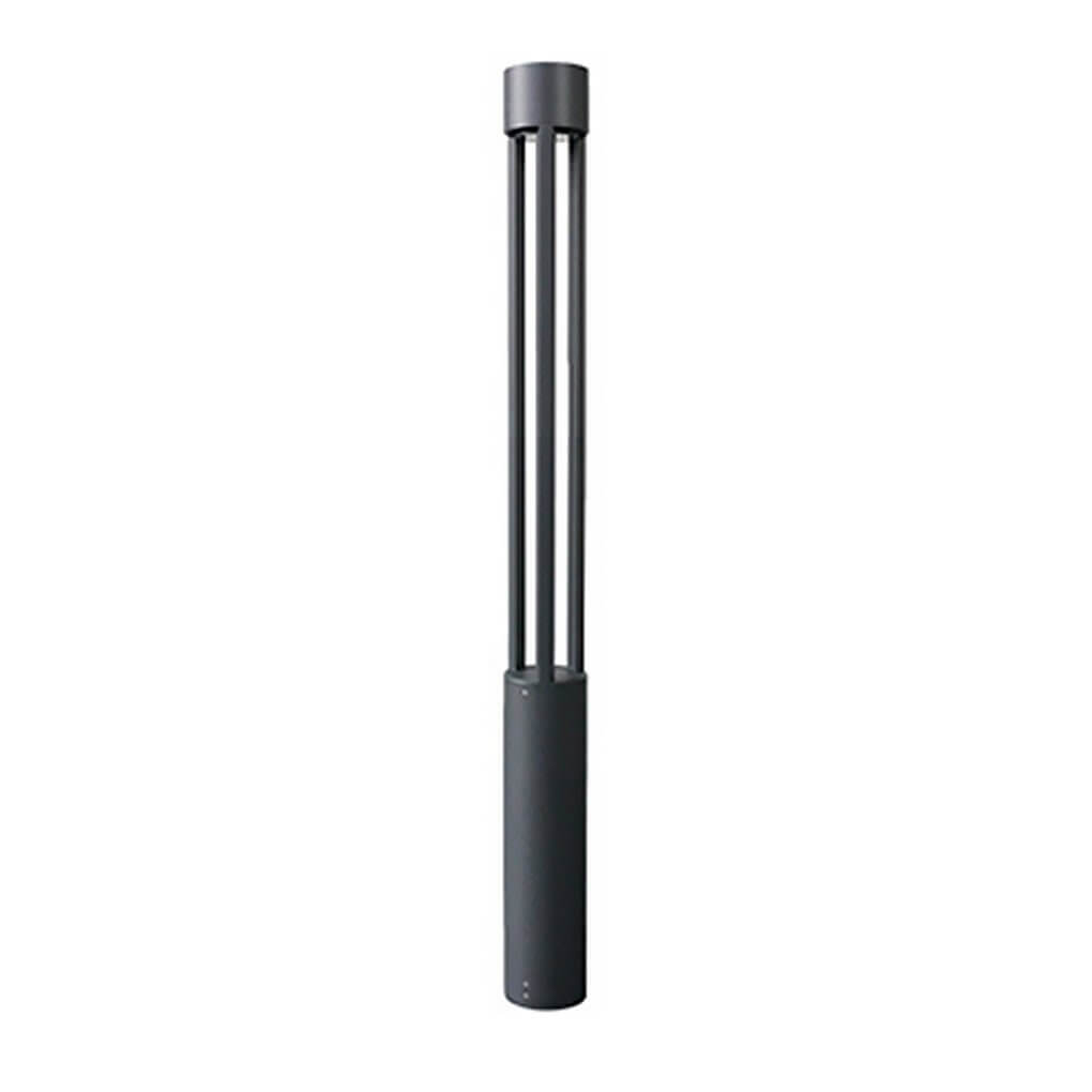 LED Bollard Path Lights, Modern Black Outdoor Landscape Lighting