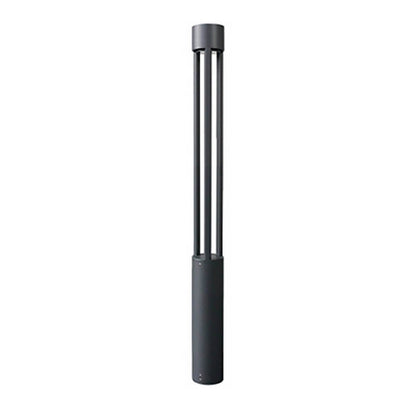 LED Bollard Path Lights, Modern Black Outdoor Landscape Lighting