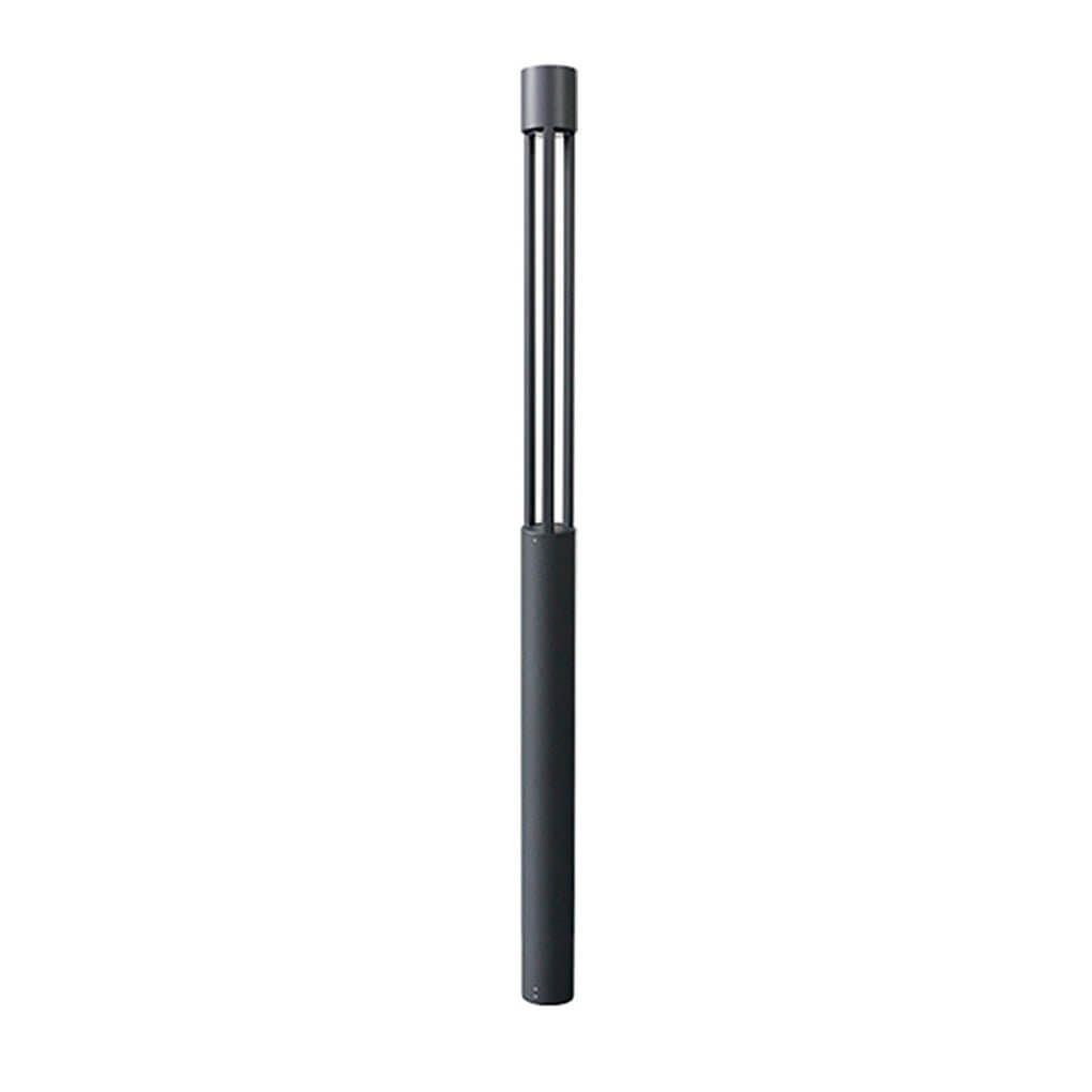LED Bollard Path Lights, Modern Black Outdoor Landscape Lighting