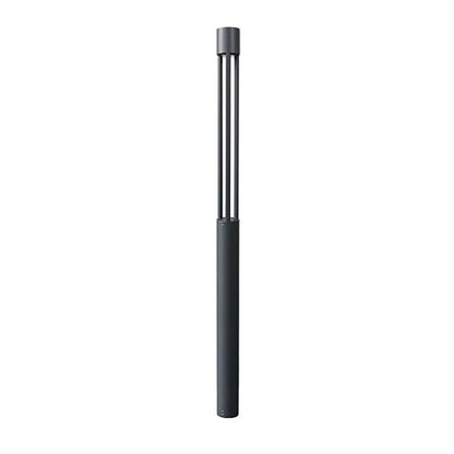 LED Bollard Path Lights, Modern Black Outdoor Landscape Lighting